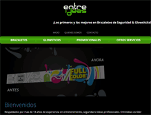 Tablet Screenshot of entreideas.com